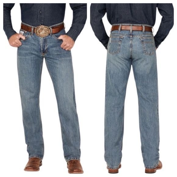 Cinch Other - CINCH White Label 100% Cotton Relaxed Fit Jeans MB92834003 Cowboy Western 42x34